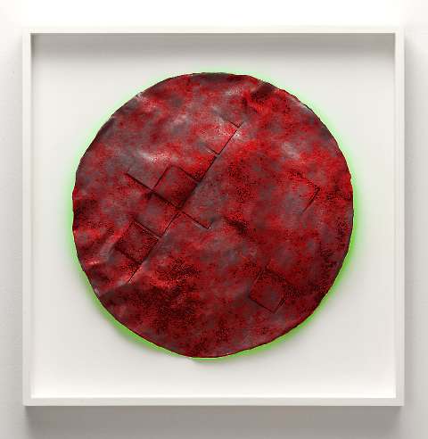 Auf der Suche der unendlichen Energie, 2003, 49 x 49 cm