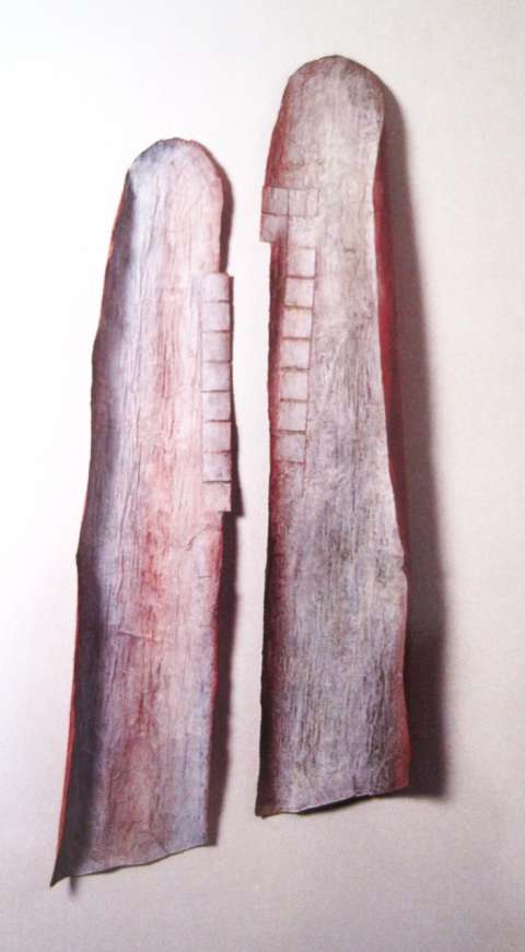 Erdflügel 41 , 1994, 97 x 19 x 8 cm