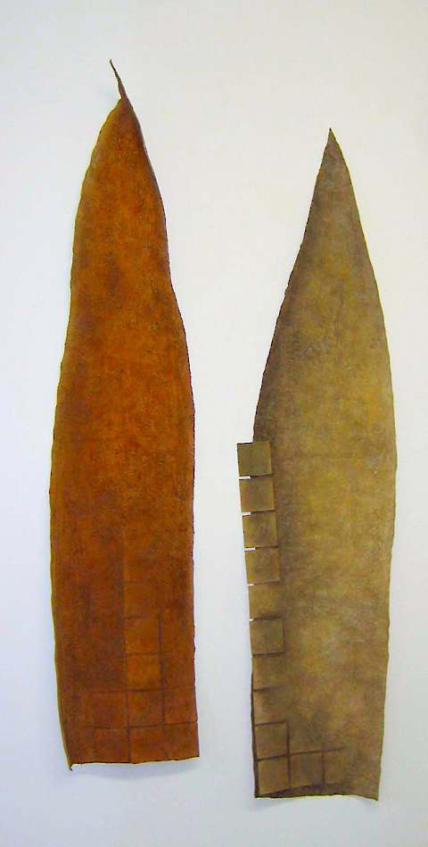 Erdflügel 61, 1994, 121 x 22 x 11 cm