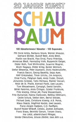 20 Jahre Kunst - 100 Künstlerinnen/Künstler, 100 Exponate